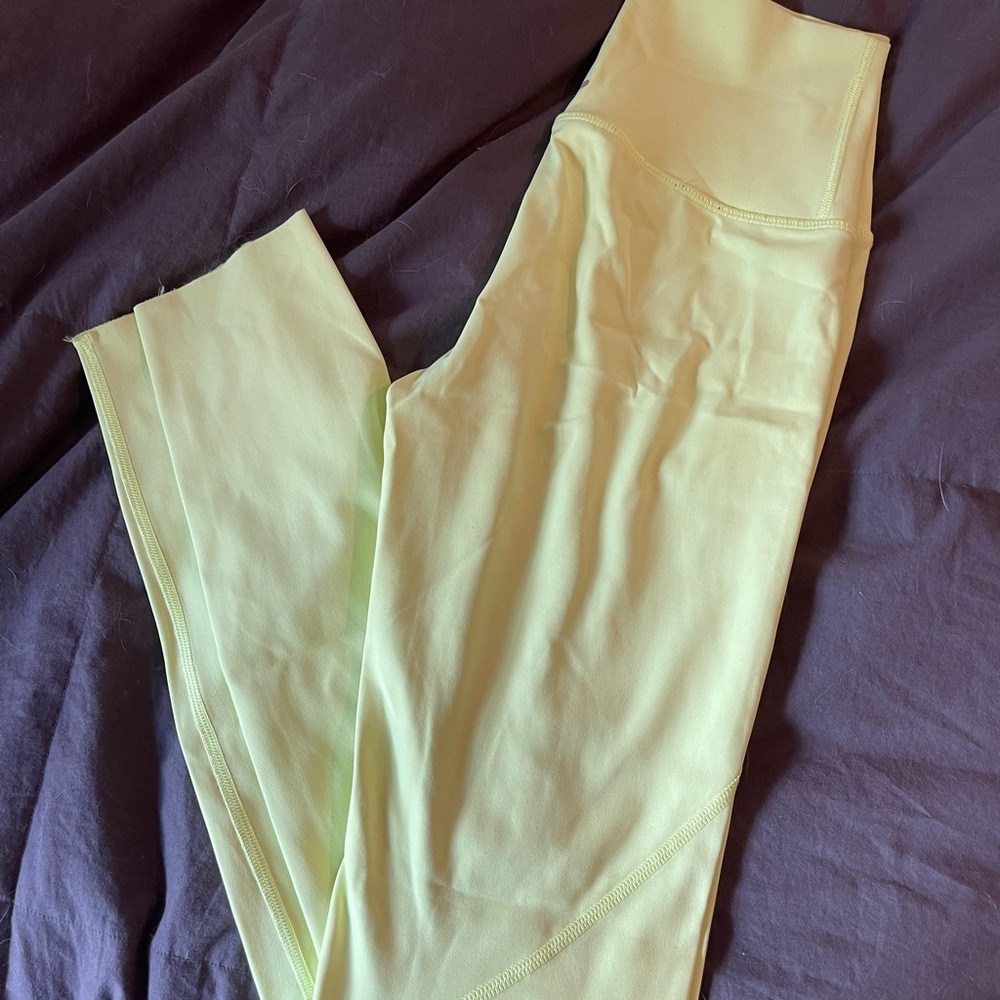 Aerie Neon Yellow/Green Leggings